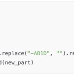Pythonでリスト内の一部文字列を置き換えるには?